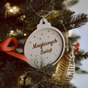 DWUPOZIOMOWA ZAWIESZKA NA CHOINKĘ