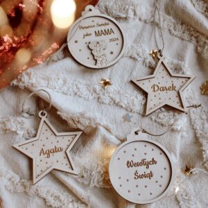 DWUPOZIOMOWA ZAWIESZKA NA CHOINKĘ