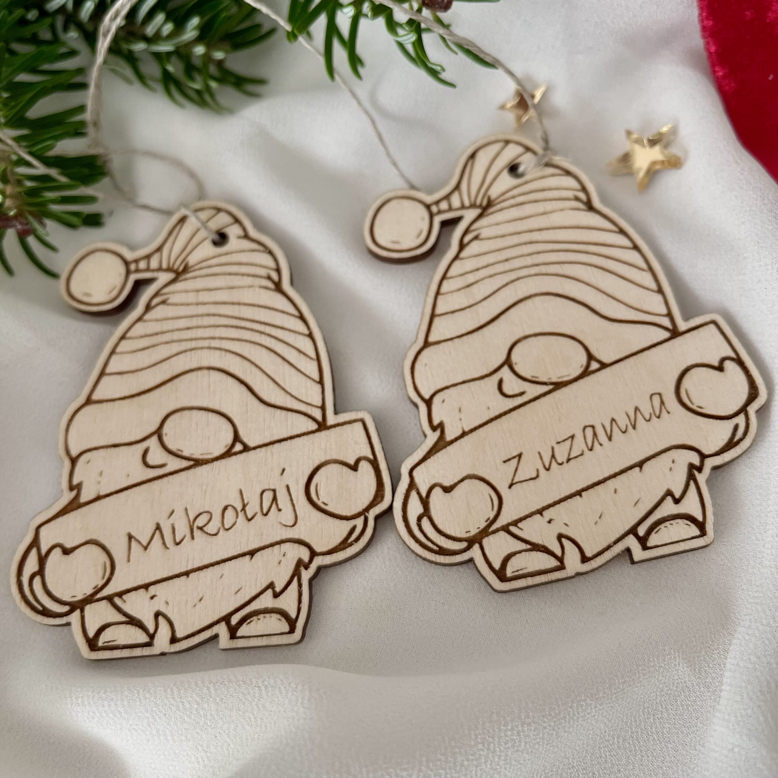 ZAWIESZKA NA CHOINKĘ Z GRAWEREM SKRZAT - obrazek 4