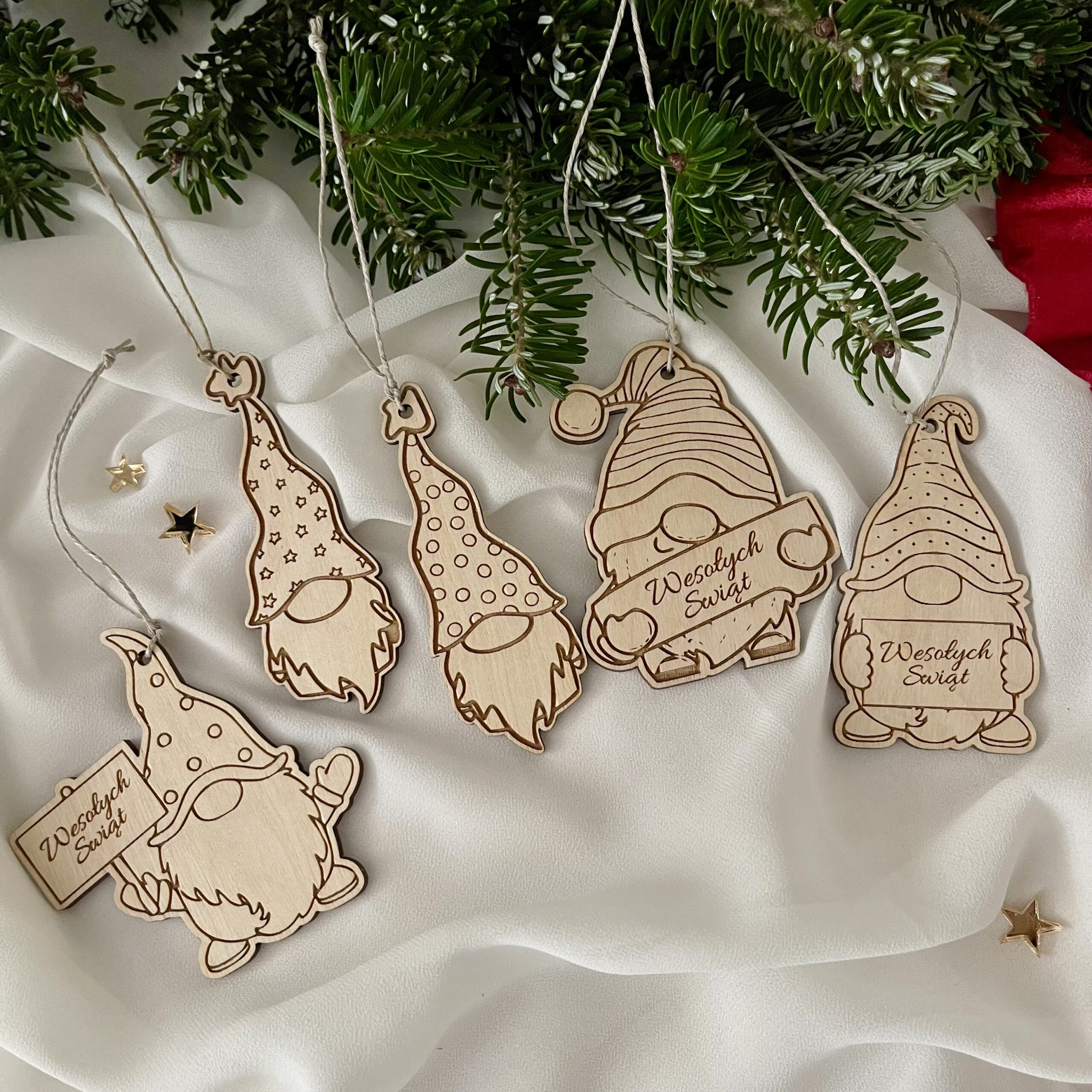 ZAWIESZKA NA CHOINKĘ Z GRAWEREM SKRZAT - obrazek 5