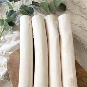 GAŁĘZIE BRZOZOWE SZLIFOWANE DO MAKRAMY - NATURALNE KIJE POWYŻEJ 4CM.