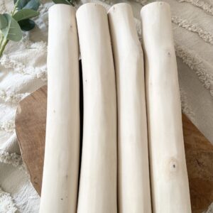 GAŁĘZIE BRZOZOWE SZLIFOWANE DO MAKRAMY - NATURALNE KIJE POWYŻEJ 4CM.