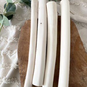 GAŁĘZIE BRZOZOWE SZLIFOWANE DO MAKRAMY - NATURALNE KIJE 2,1CM - 4CM.