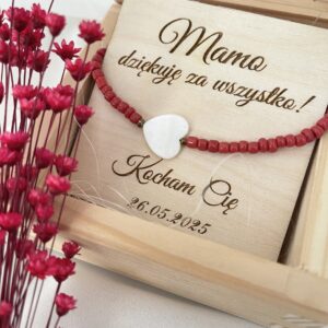 SKRZYNECZKA Z PERSONALIZOWANĄ BRANSOLETKĄ