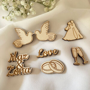 SCRAPKI Z MOTYWEM ŚLUBNYM