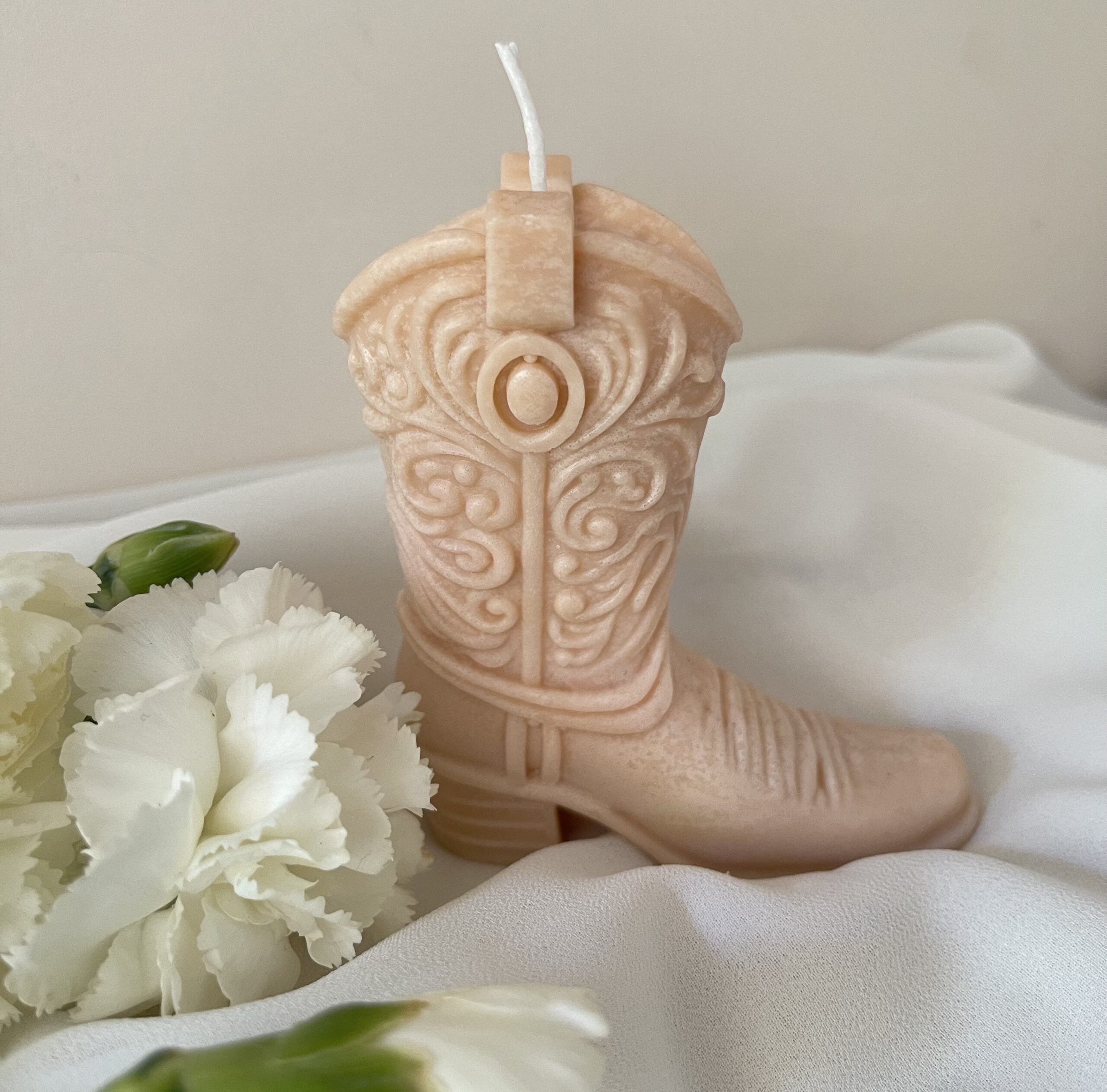 ŚWIECA SOJOWA W KSZTAŁCIE BUTA - obrazek 3