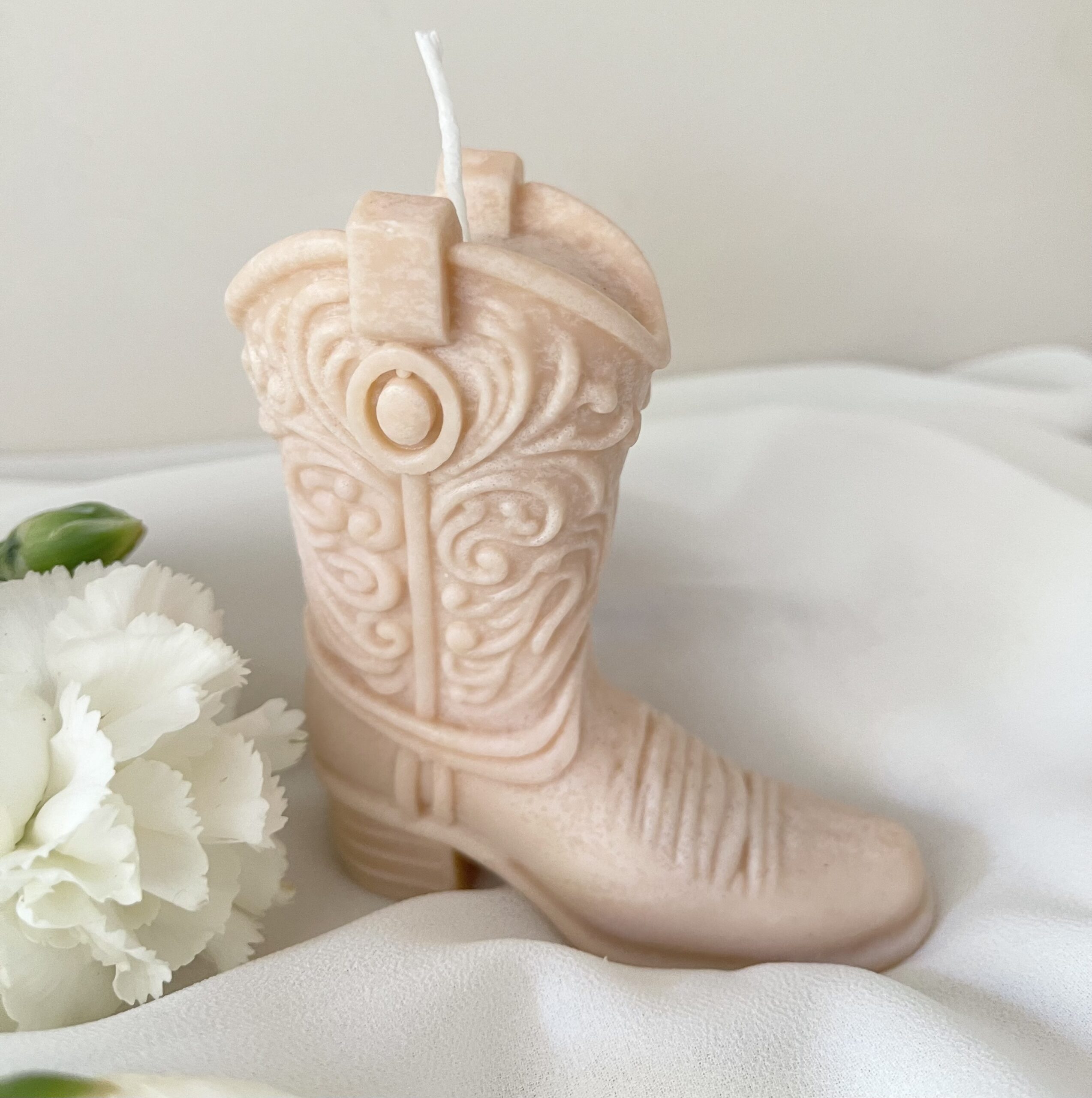 ŚWIECA SOJOWA W KSZTAŁCIE BUTA - obrazek 2