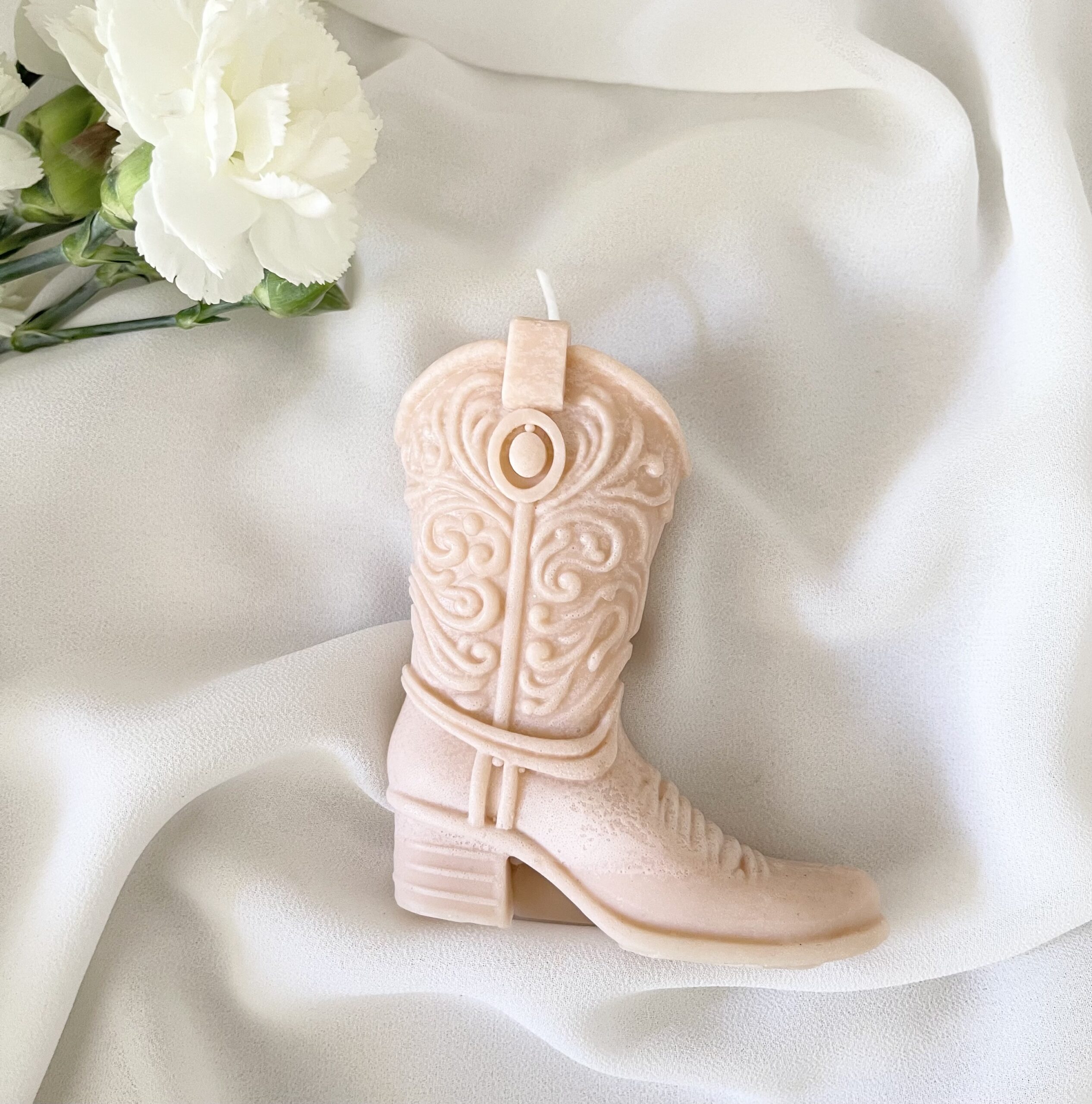 ŚWIECA SOJOWA W KSZTAŁCIE BUTA