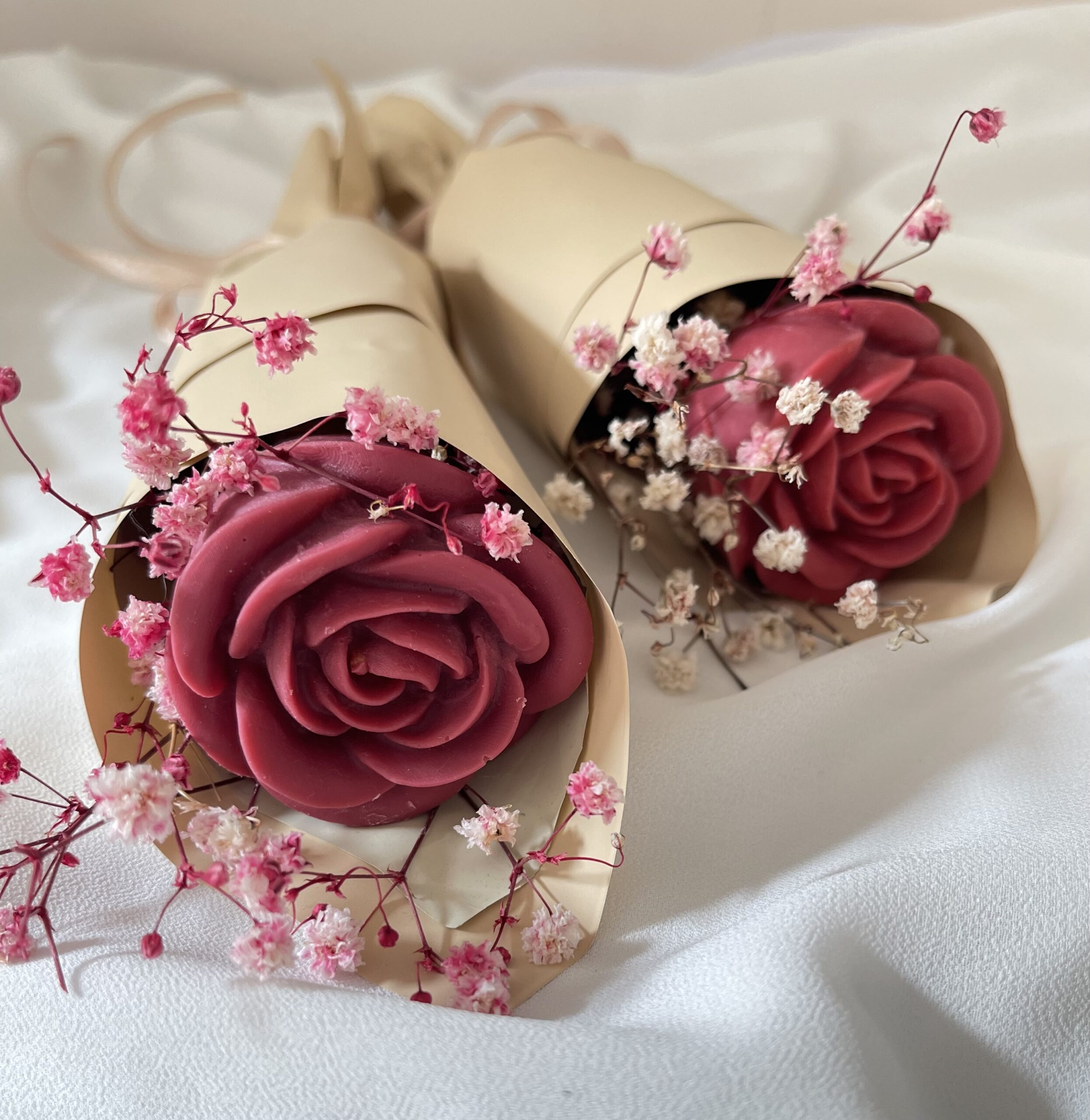 ŚWIECA SOJOWA RÓŻA - obrazek 4