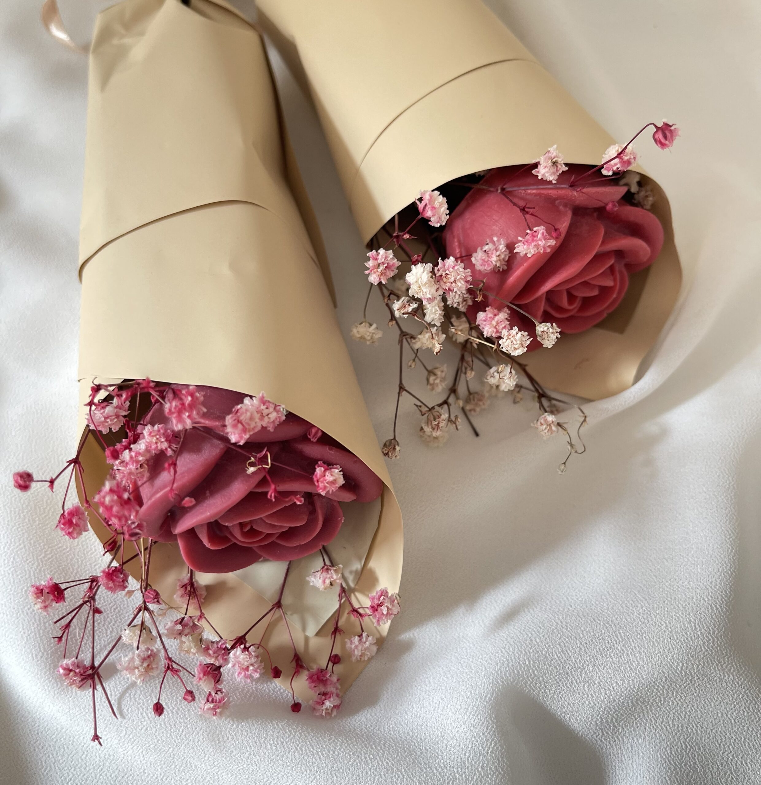 ŚWIECA SOJOWA RÓŻA - obrazek 5