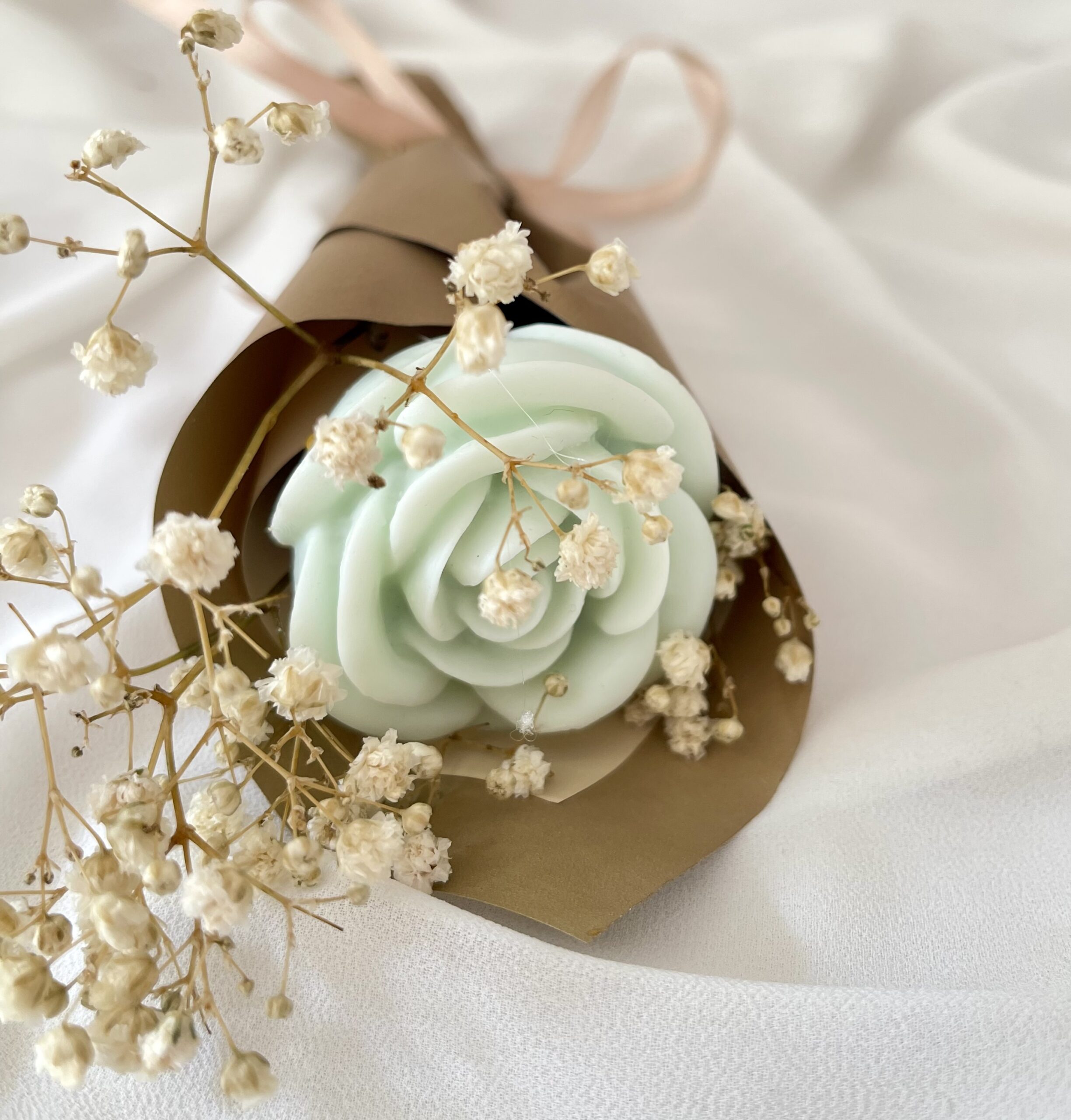 ŚWIECA SOJOWA RÓŻA - obrazek 7