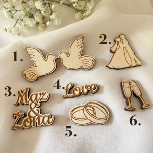 SCRAPKI Z MOTYWEM ŚLUBNYM