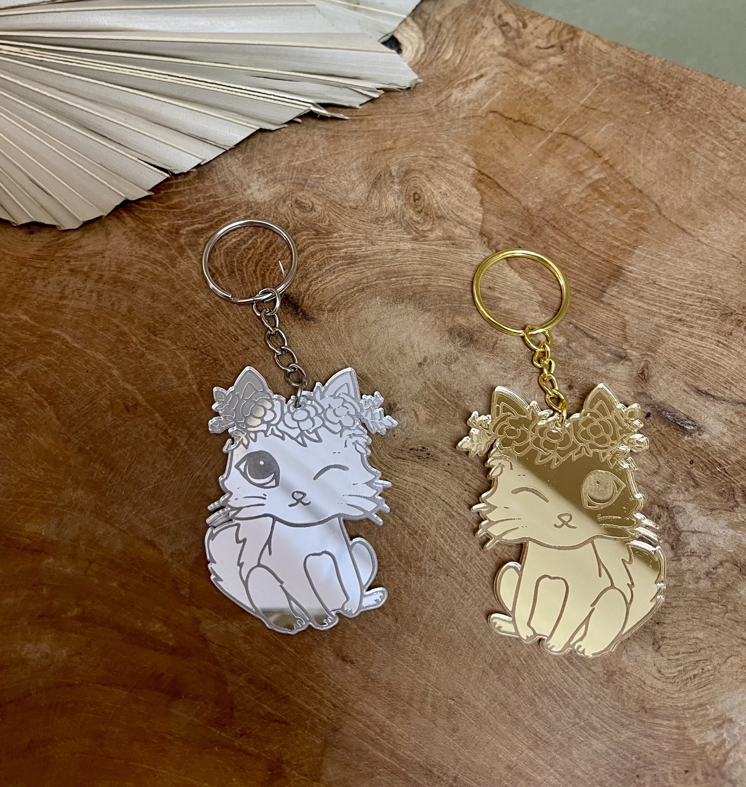 BRELOCZKI Z PLEXI Z GRAWEREM