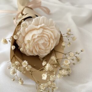 ŚWIECA SOJOWA PIWONIA