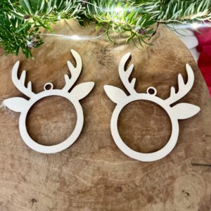 BAZA DO ZAWIESZKI ZE SKLEJKI NA CHOINKĘ - POROŻE