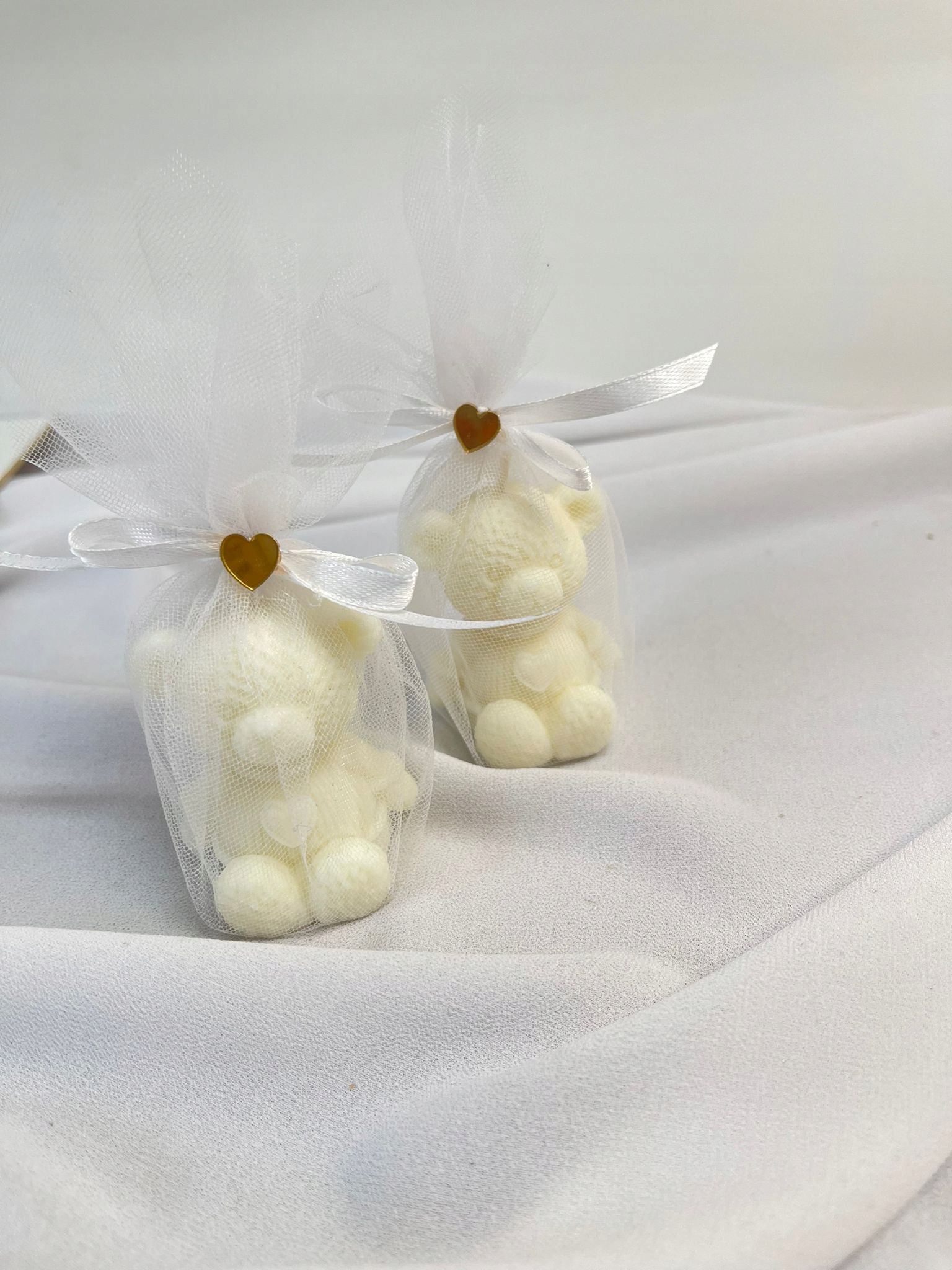 Świeca Sojowa Miś Podziękowanie Chrzest Komunia Babyshower - obrazek 3