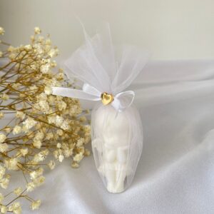 Świeca Sojowa Aniołek Podziękowanie Chrzest Komunia Baby shower