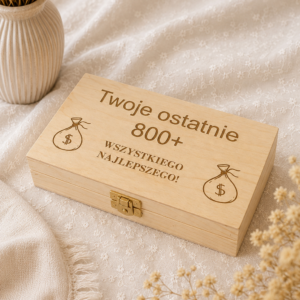 Skrzynka na 18 urodziny Personalizowana 18-tka